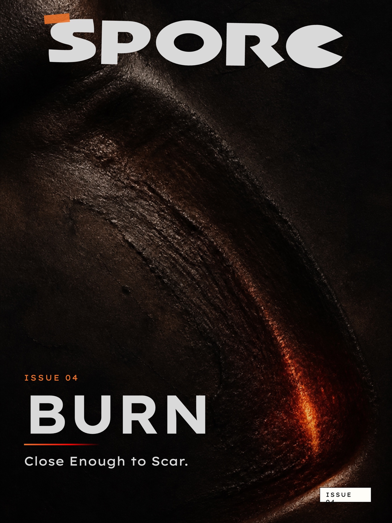 Spore Issue 04 Burn cover